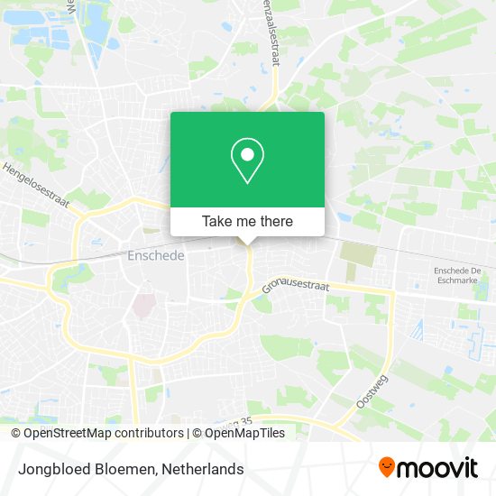 Jongbloed Bloemen map