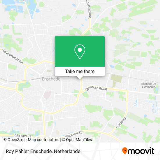 Roy Pähler Enschede map