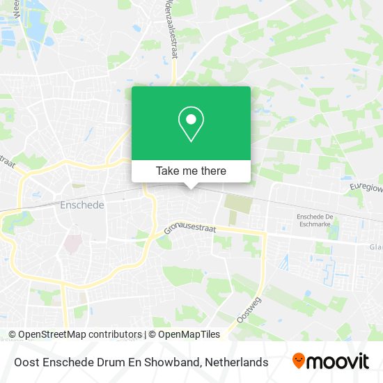 Oost Enschede Drum En Showband map