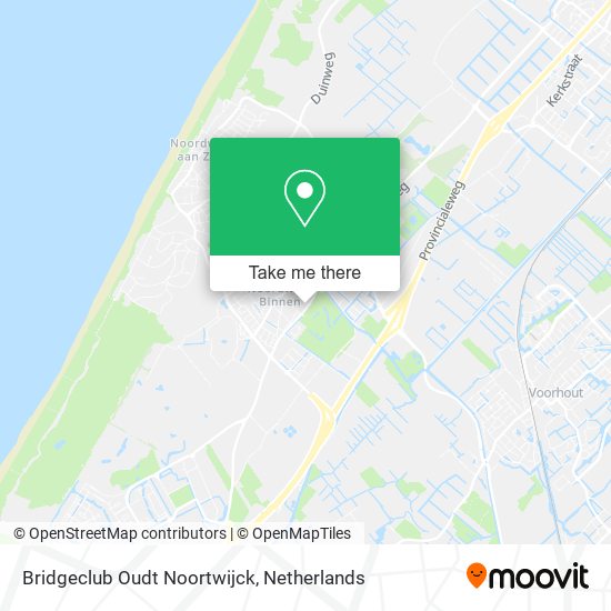 Bridgeclub Oudt Noortwijck map