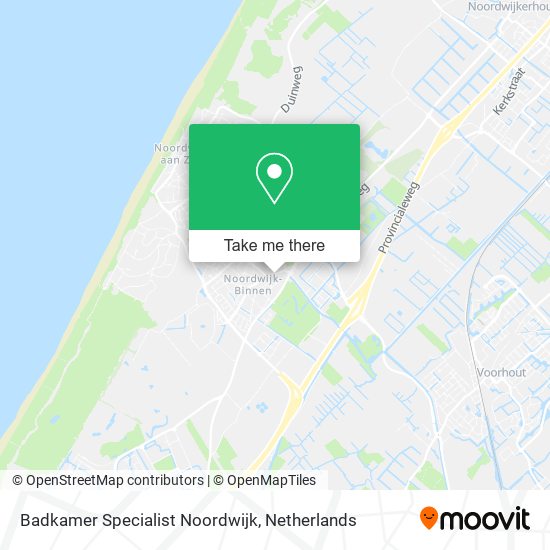 Badkamer Specialist Noordwijk Karte