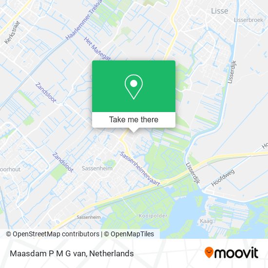 Maasdam P M G van map