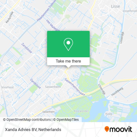 Xanda Advies BV map