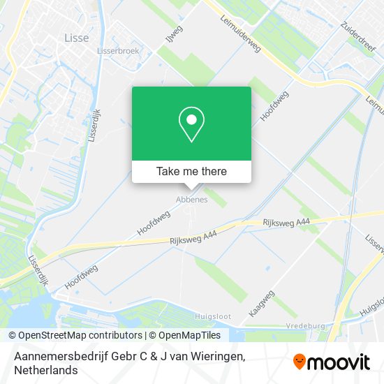 Aannemersbedrijf Gebr C & J van Wieringen map