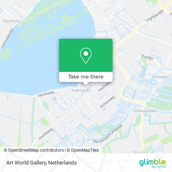 Art World Gallery Karte