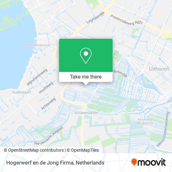 Hogerwerf en de Jong Firma map