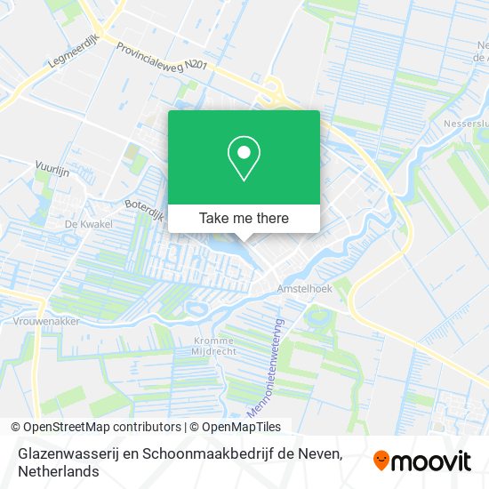 Glazenwasserij en Schoonmaakbedrijf de Neven map