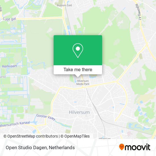 Open Studio Dagen map