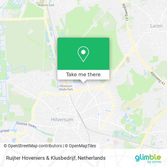Ruijter Hoveniers & Klusbedrijf map