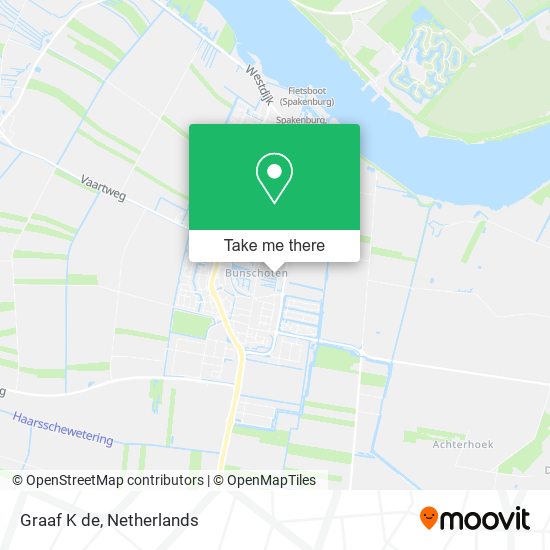 Graaf K de map