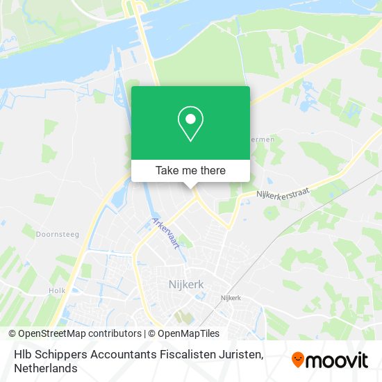 Hlb Schippers Accountants Fiscalisten Juristen map