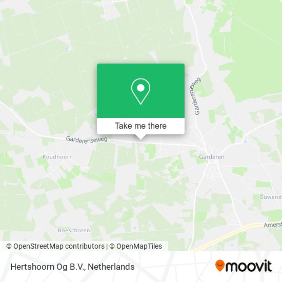 Hertshoorn Og B.V. map