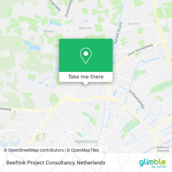 Beeftink Project Consultancy map