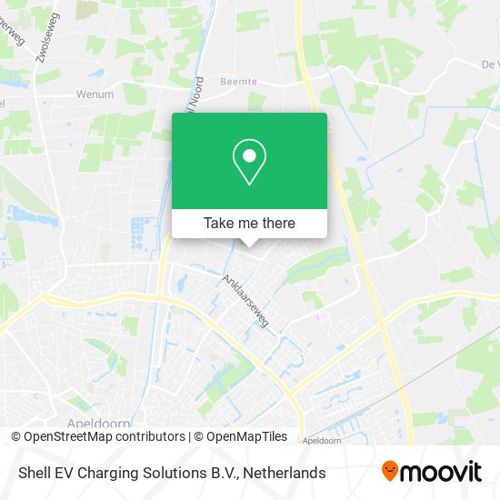 Shell EV Charging Solutions B.V. map