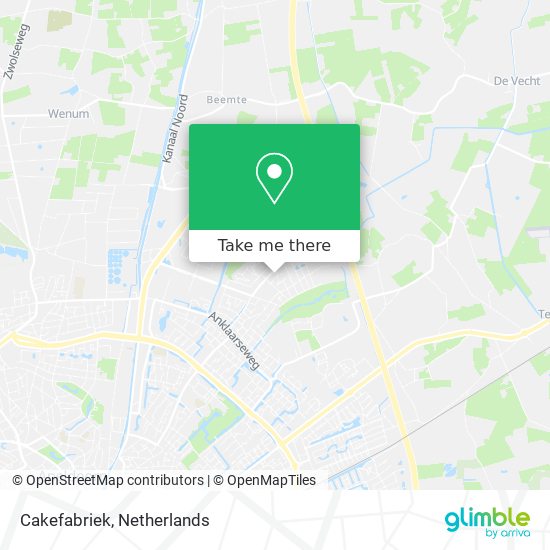 Cakefabriek map