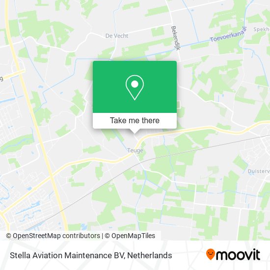 Stella Aviation Maintenance BV map