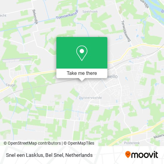 Snel een Lasklus, Bel Snel map