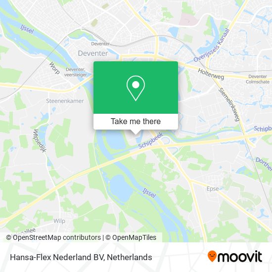 Hansa-Flex Nederland BV map