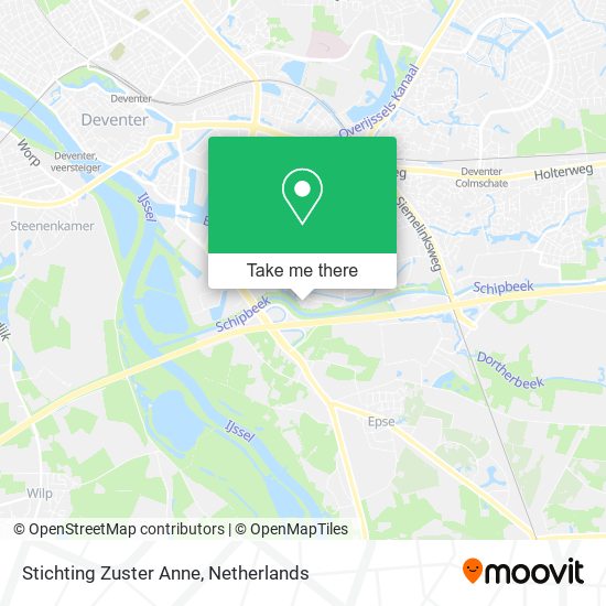 Stichting Zuster Anne map