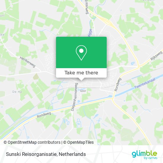 Sunski Reisorganisatie map