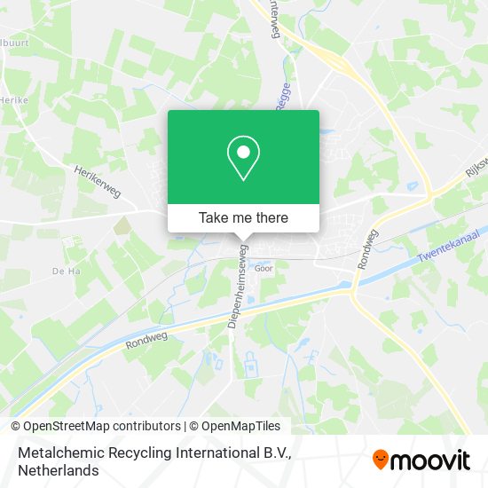 Metalchemic Recycling International B.V. map