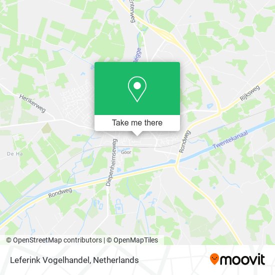 Leferink Vogelhandel map