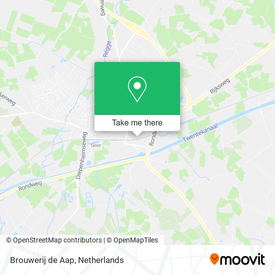 Brouwerij de Aap map