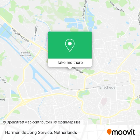 Harmen de Jong Service map