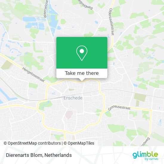 Dierenarts Blom map