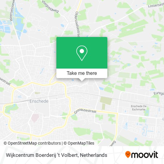 Wijkcentrum Boerderij 't Volbert map