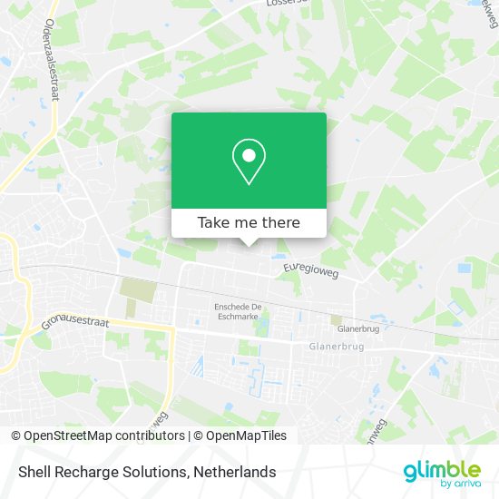 Shell Recharge Solutions map