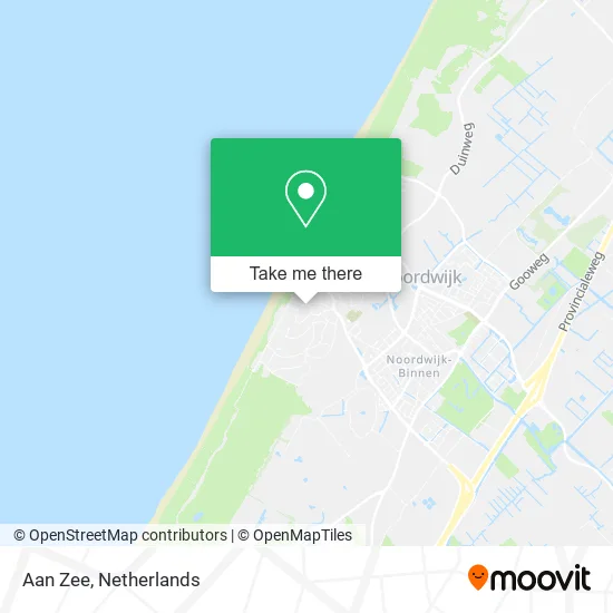 Aan Zee map