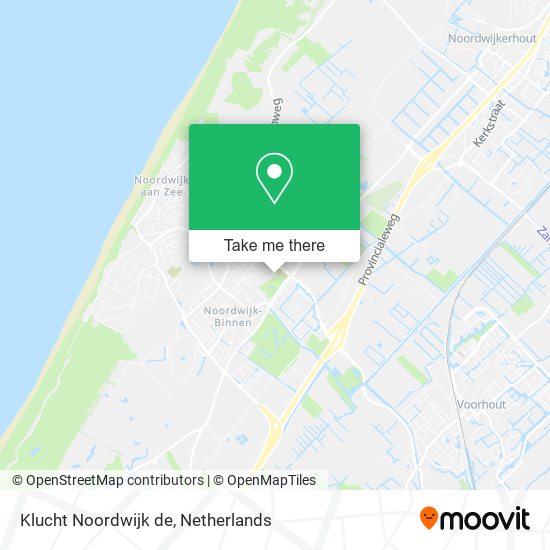 Klucht Noordwijk de map