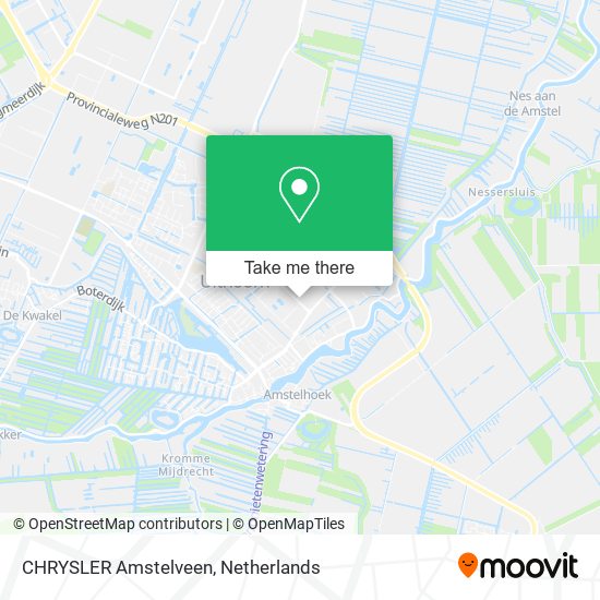 CHRYSLER Amstelveen map