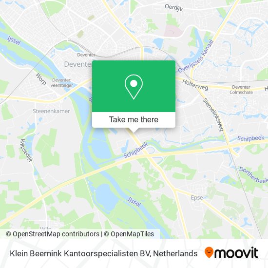 Klein Beernink Kantoorspecialisten BV map