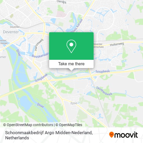 Schoonmaakbedrijf Argo Midden-Nederland map