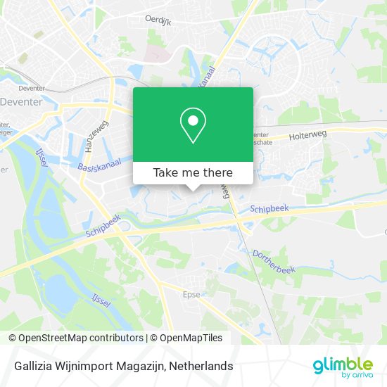 Gallizia Wijnimport Magazijn map