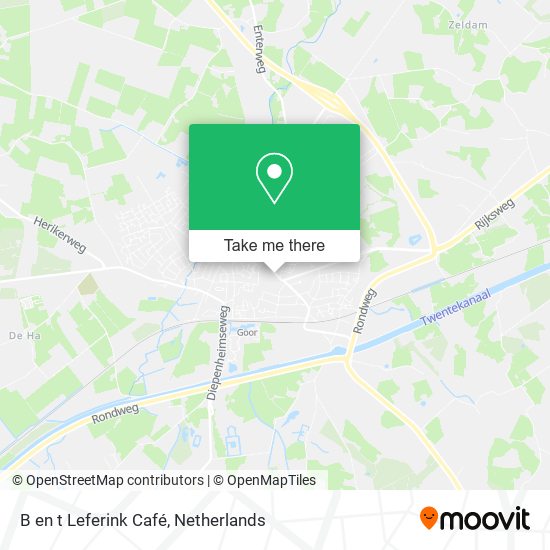 B en t Leferink Café map