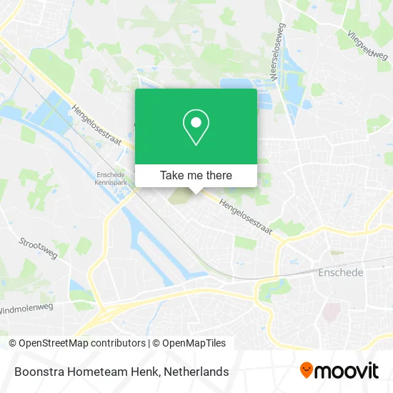 Boonstra Hometeam Henk map