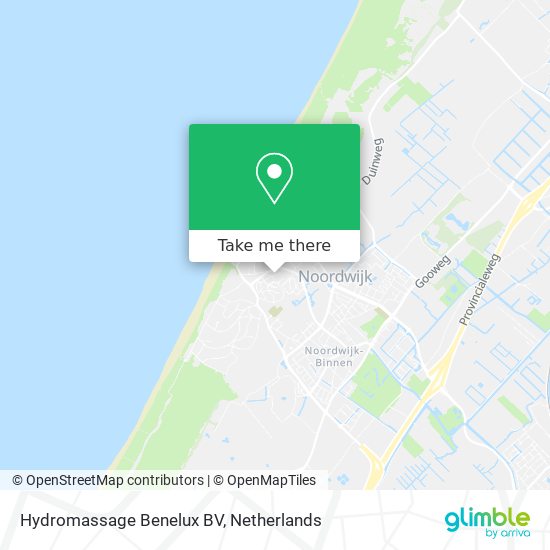 Hydromassage Benelux BV Karte