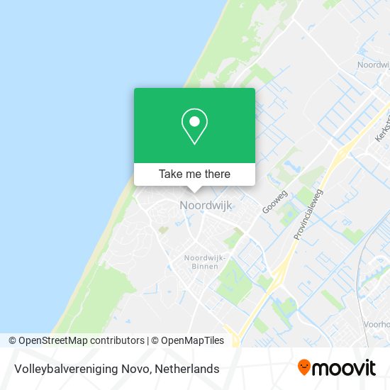 Volleybalvereniging Novo map