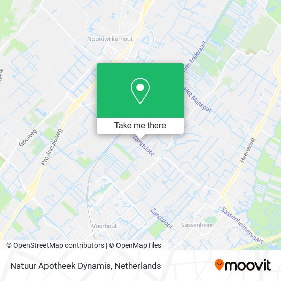 Natuur Apotheek Dynamis map