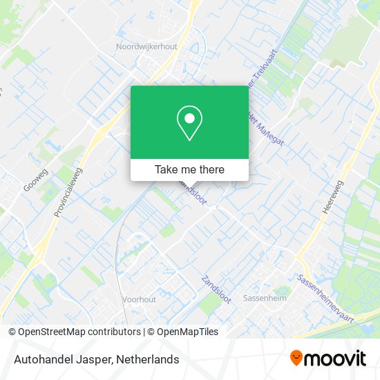 Autohandel Jasper map