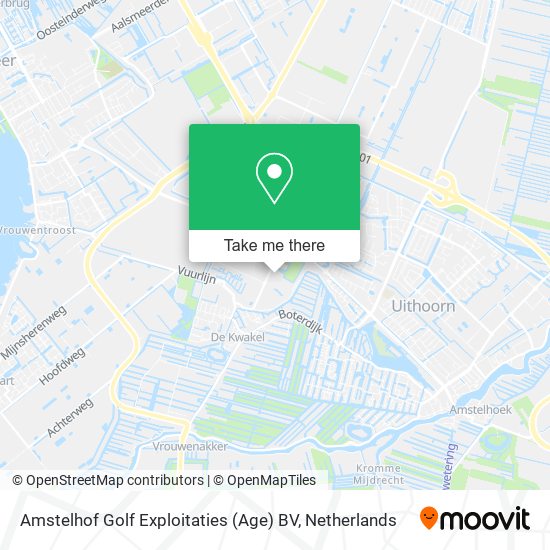Amstelhof Golf Exploitaties (Age) BV map