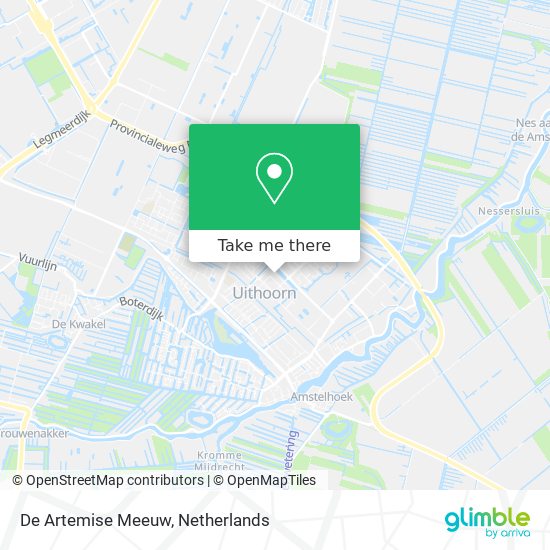 De Artemise Meeuw map