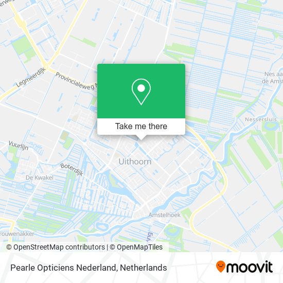 Pearle Opticiens Nederland map