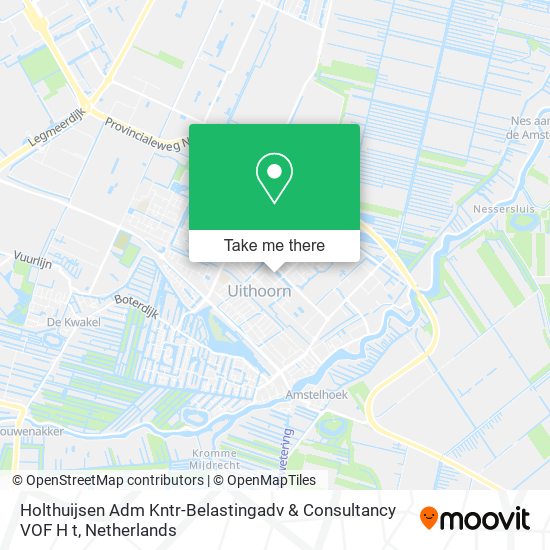 Holthuijsen Adm Kntr-Belastingadv & Consultancy VOF H t map