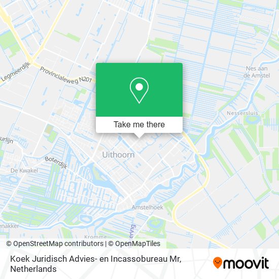 Koek Juridisch Advies- en Incassobureau Mr map