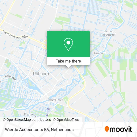Wierda Accountants BV map