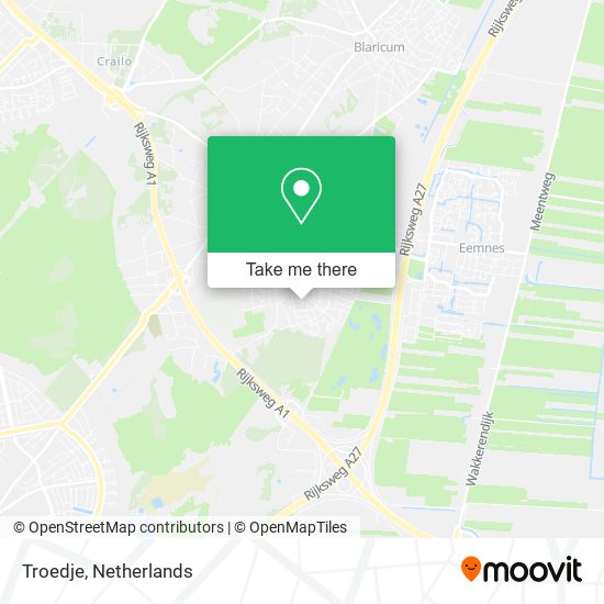 Troedje map